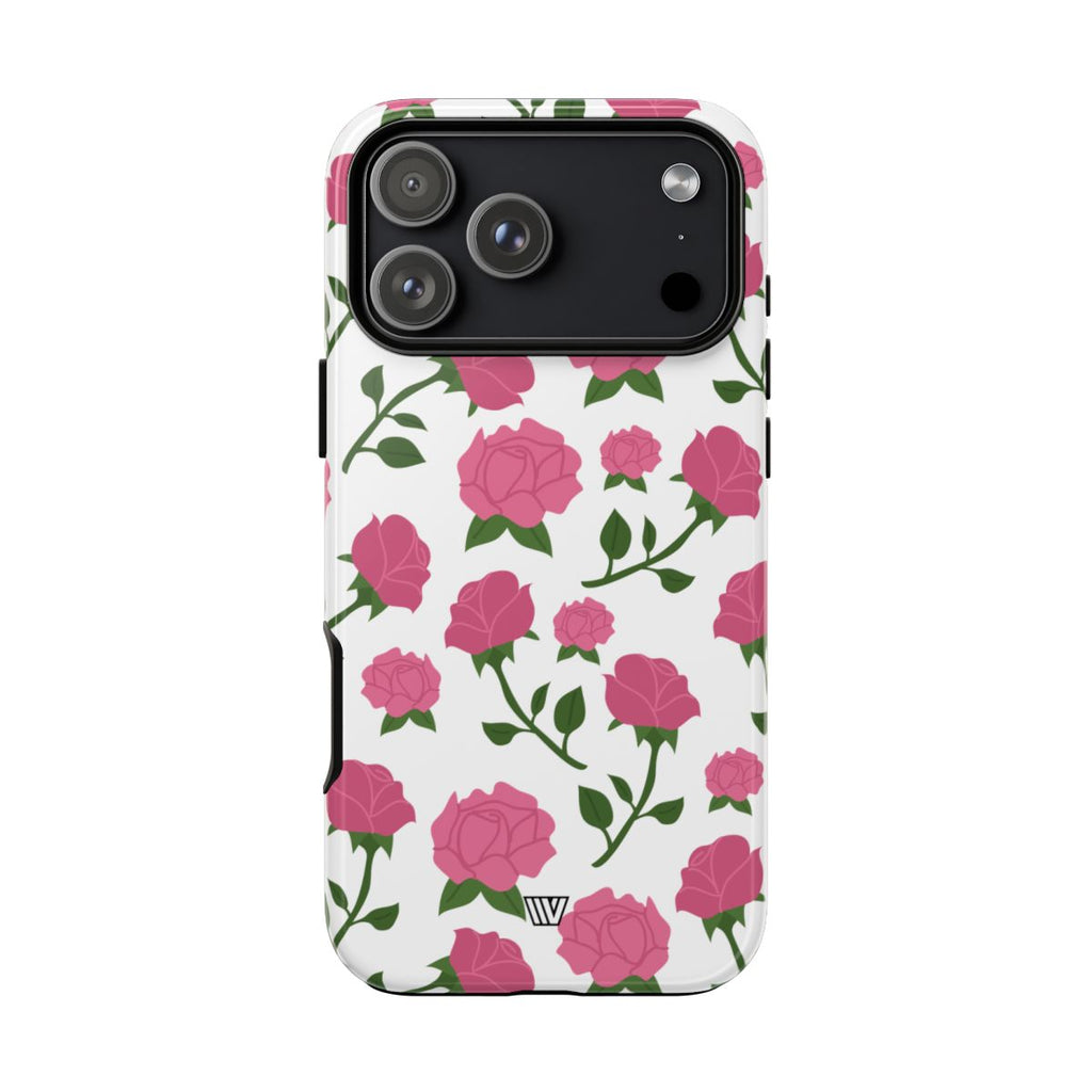 PINK ROSES | Tough Phone Case
