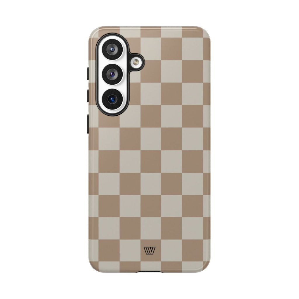 NEUTRAL CHECKERBOARD | Tough Phone Case