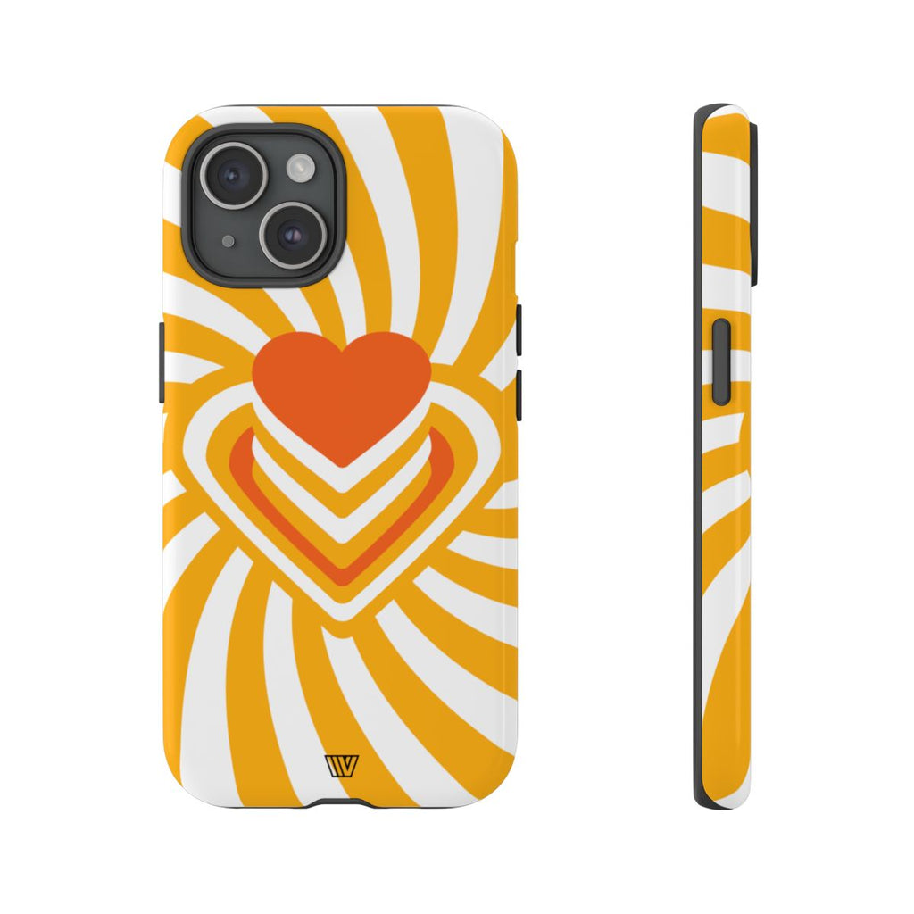 HEART RAY STACK | Tough Phone Case