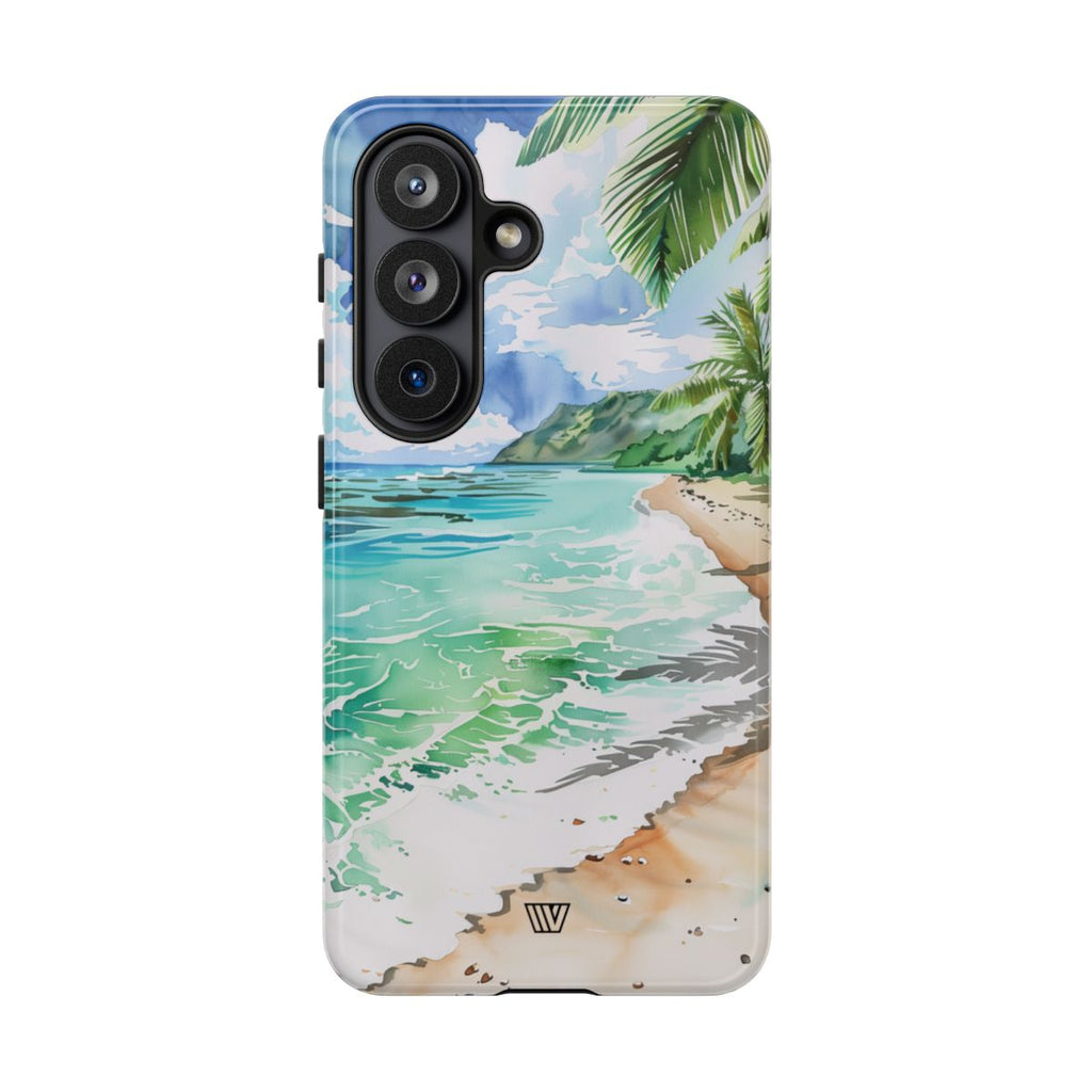 WATERCOLOR BEACH | Tough Phone Case