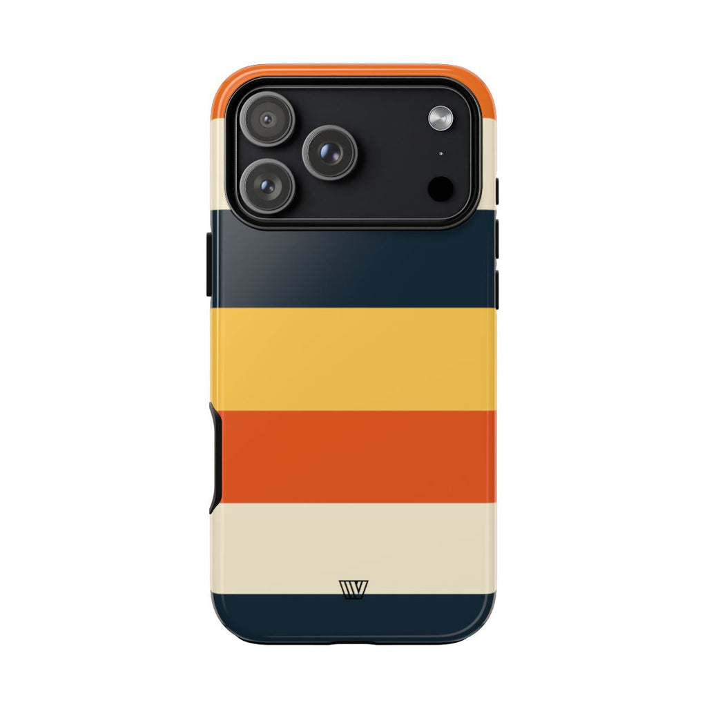 BEACH SUNSET STRIPES | Tough Phone Case