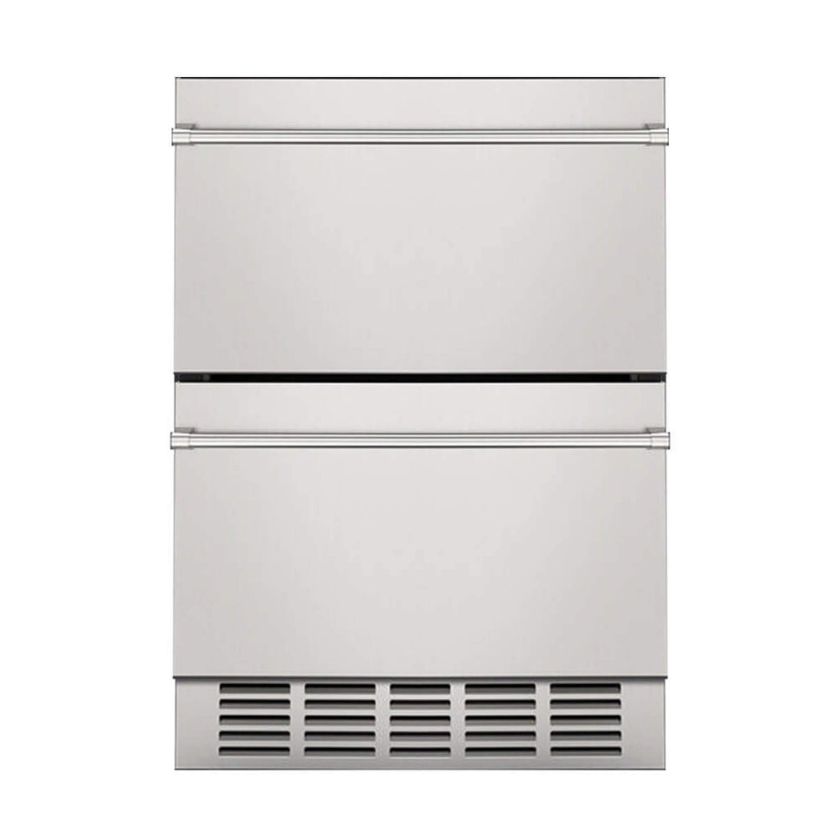 Premium 5.3 Cu.Ft Double Drawer Stainless Steel Built-In Wine Beverage Undercounter Refrigerator (SAK92576)