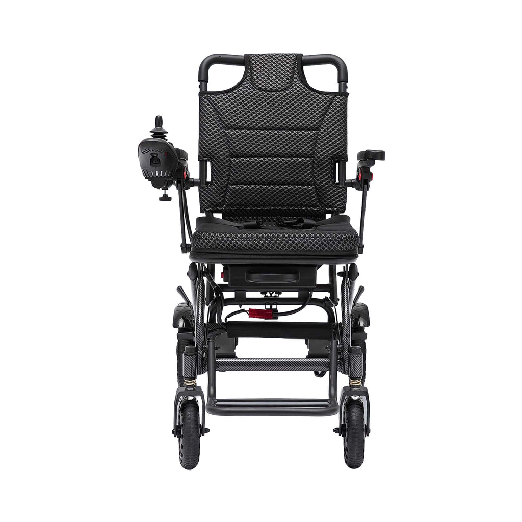 Pride Premium Lightweight Foldable All-Terrain Electric Wheelchair, 300LBS [FDA & Airline Approved] (SAK18673)