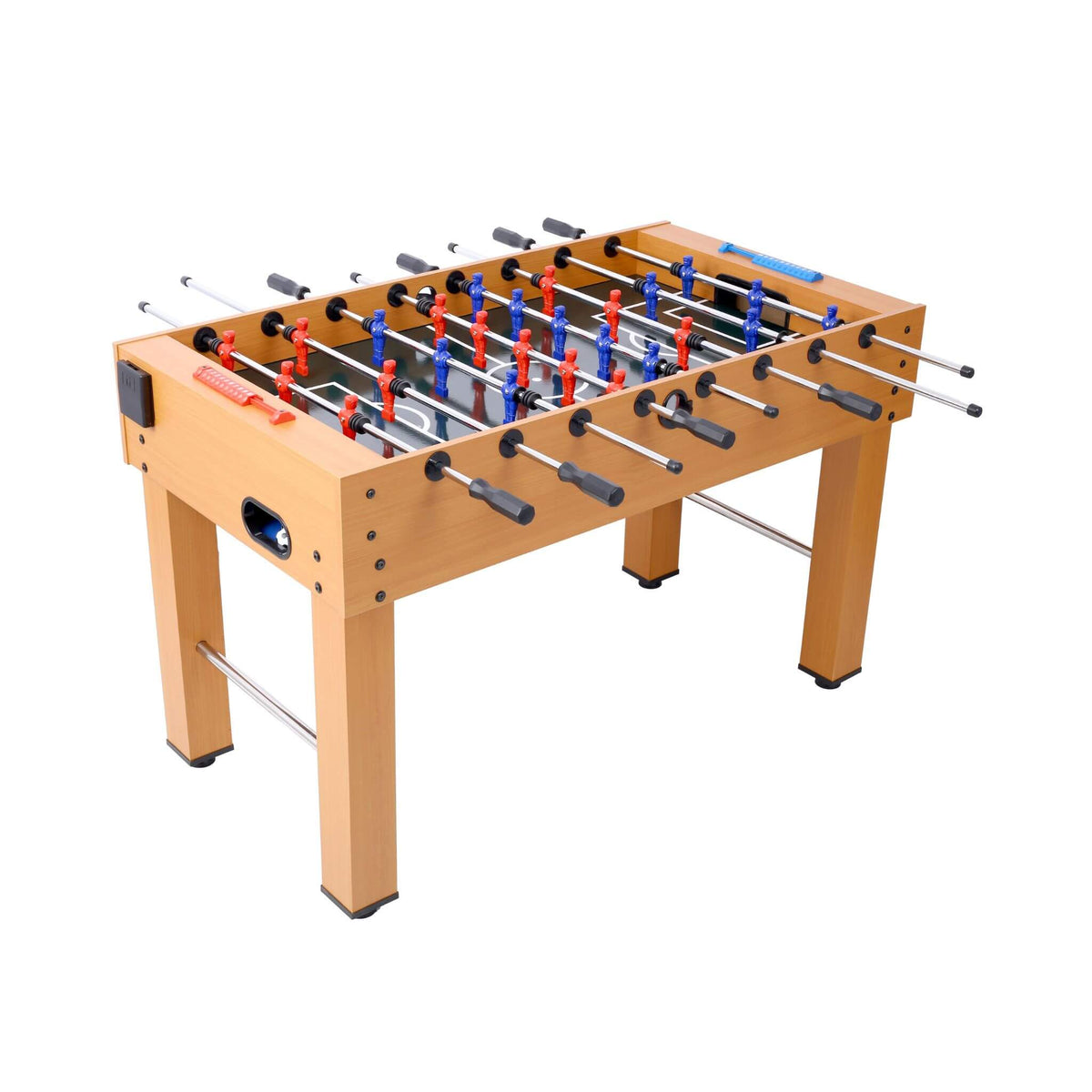 Premium 54-Inch Professional Wooden Foosball Table With Adjustable Leg Levelers (SAK95481)