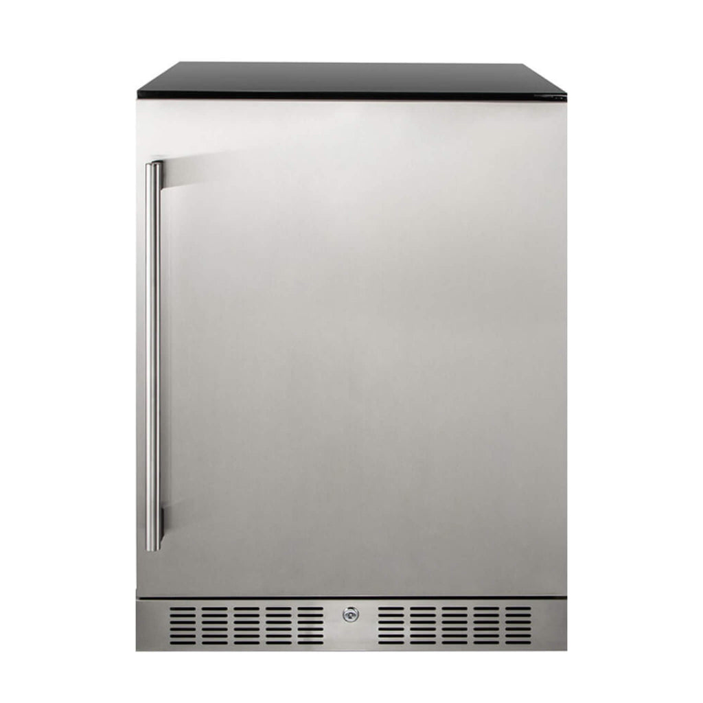 Premium 5.3 Cu.Ft Single Door Stainless Steel Built-In Wine Beverage Undercounter Refrigerator (SAK95276)