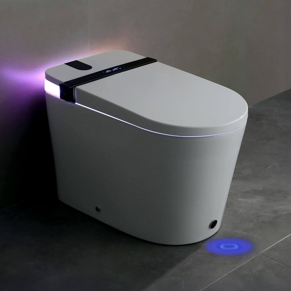 Nuvia Premium Smart Toilet With Bidet Seat LED Display & Night Light (SAK81465)