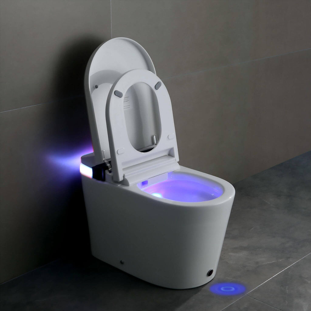 Nuvia Premium Smart Toilet With Bidet Seat LED Display & Night Light (SAK81465)