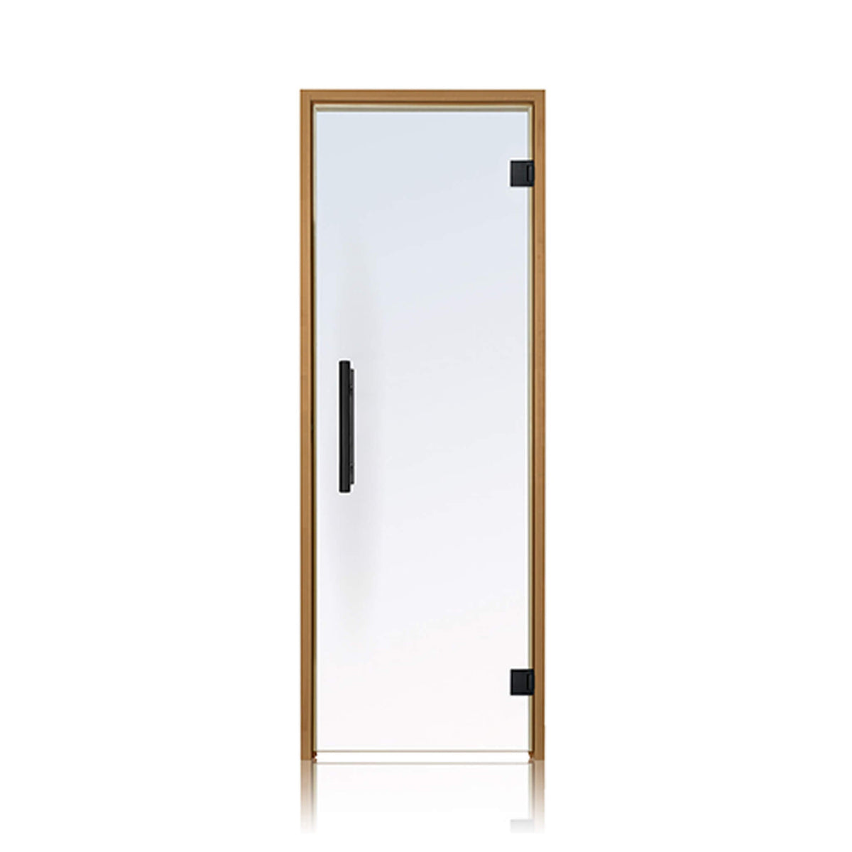Prosaunas 24X81-Inch Thermo-Aspen Prehung Clear Glass Sauna Door (SAK13651)
