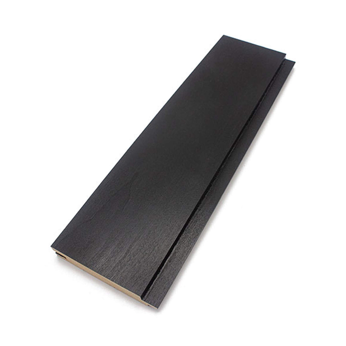 Prosaunas Aspen Midnight Black 1X4 T&G STS4 Sauna Wall Wood [Wax-Coated] (SAK57186)