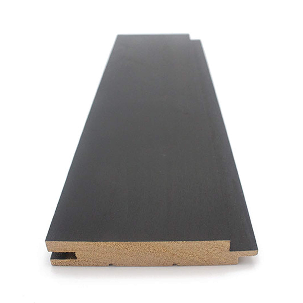 Prosaunas Aspen Midnight Black 1X4 T&G STS4 Sauna Wall Wood [Wax-Coated] (SAK57186)