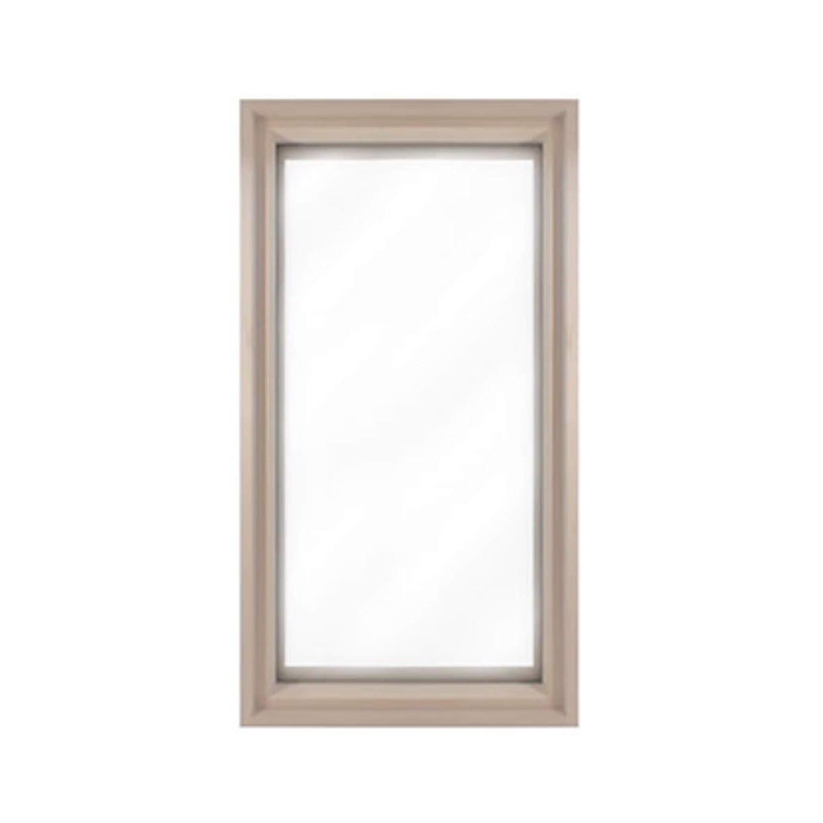 Prosaunas 16X30-Inch Framed Hemlock Tempered Dual Pane Clear Glass Sauna Window (SAK44067)