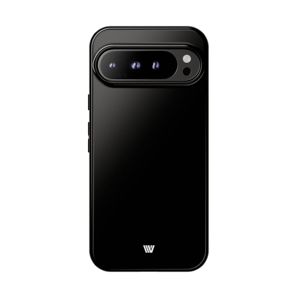 JET BLACK | Tough Phone Case