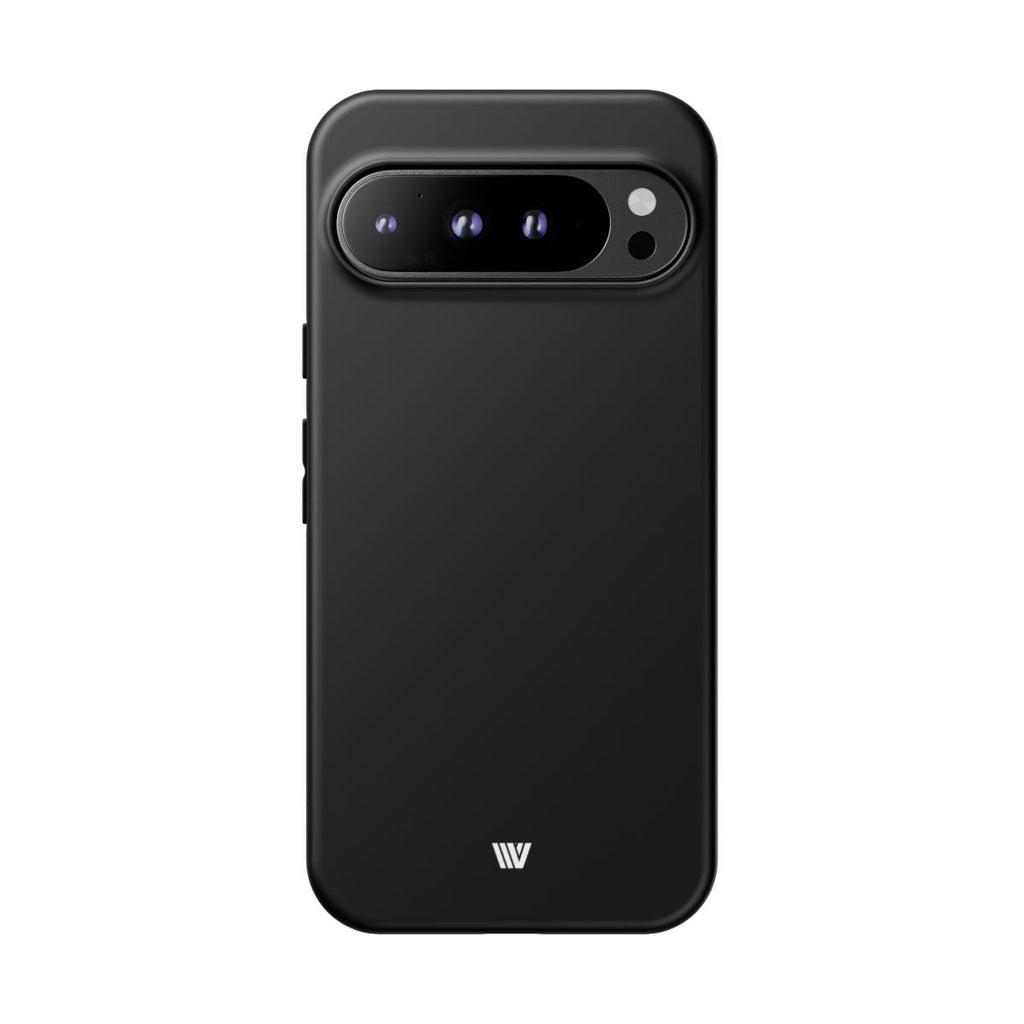 JET BLACK | Tough Phone Case