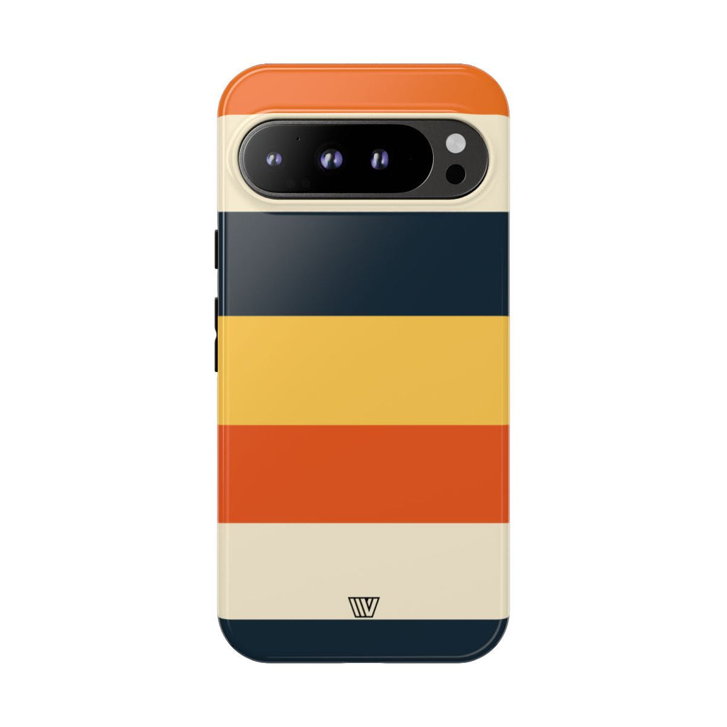 BEACH SUNSET STRIPES | Tough Phone Case