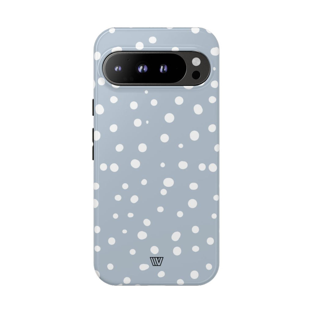 BLUE HAZE DOTS | Tough Phone Case
