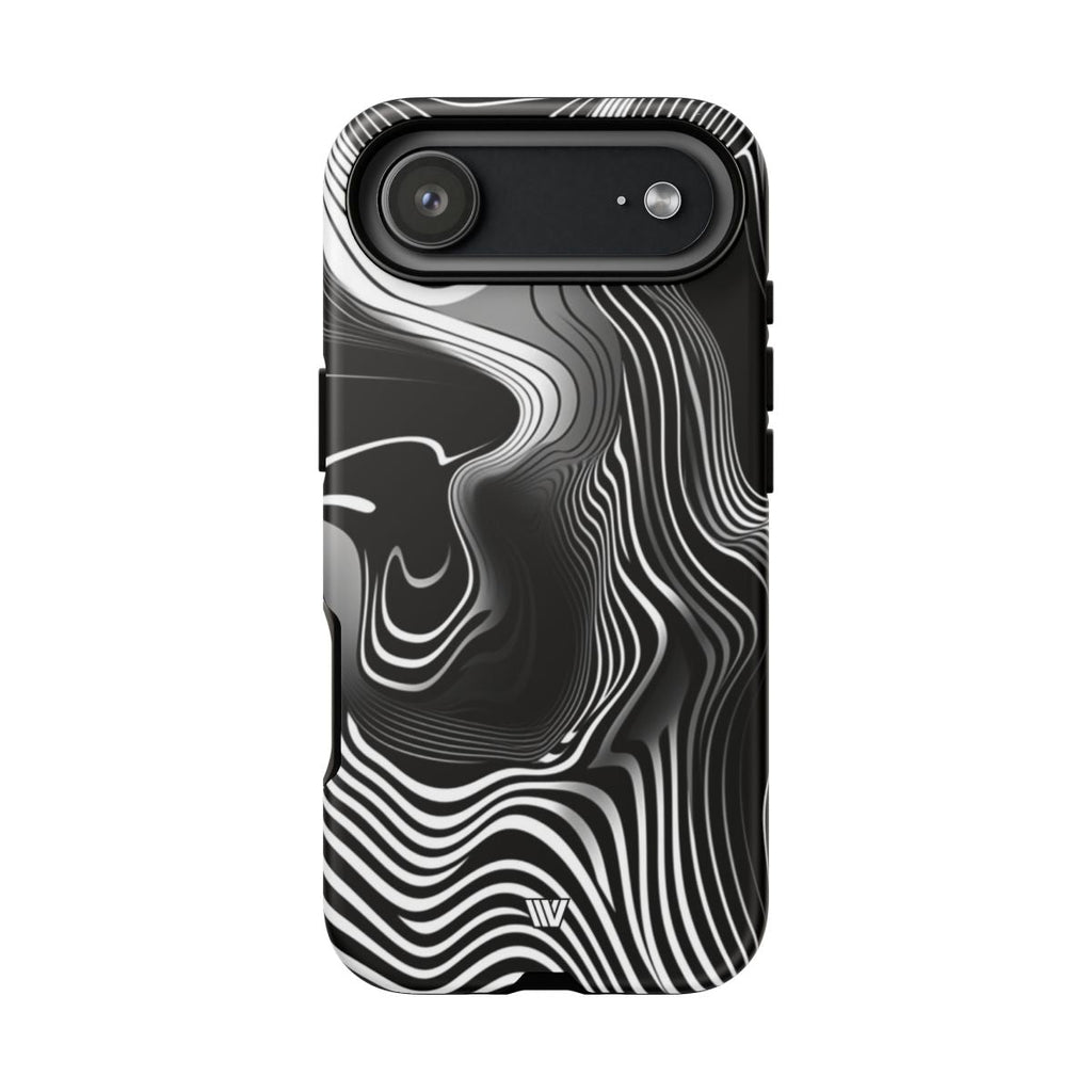 ABSTRACT ZEBRA STRIPES | Tough Phone Case