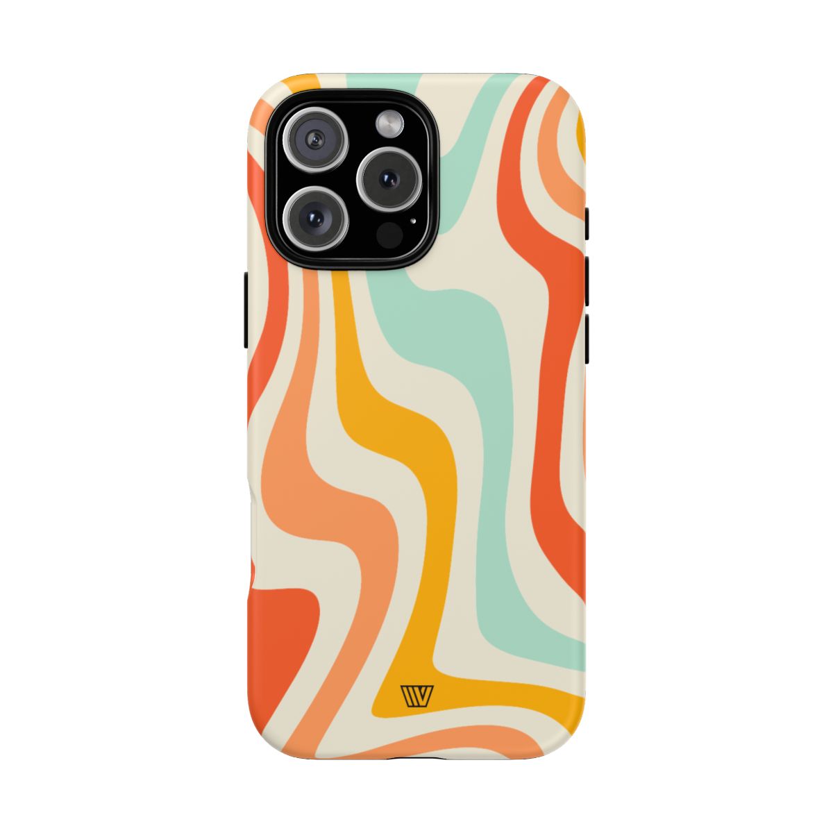 RETRO GROOVY SWIRLS | Tough Phone Case