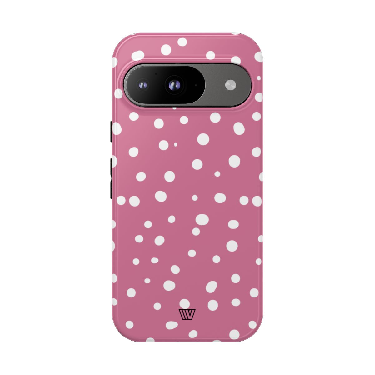 BLUSH RED DOTS | Tough Phone Case