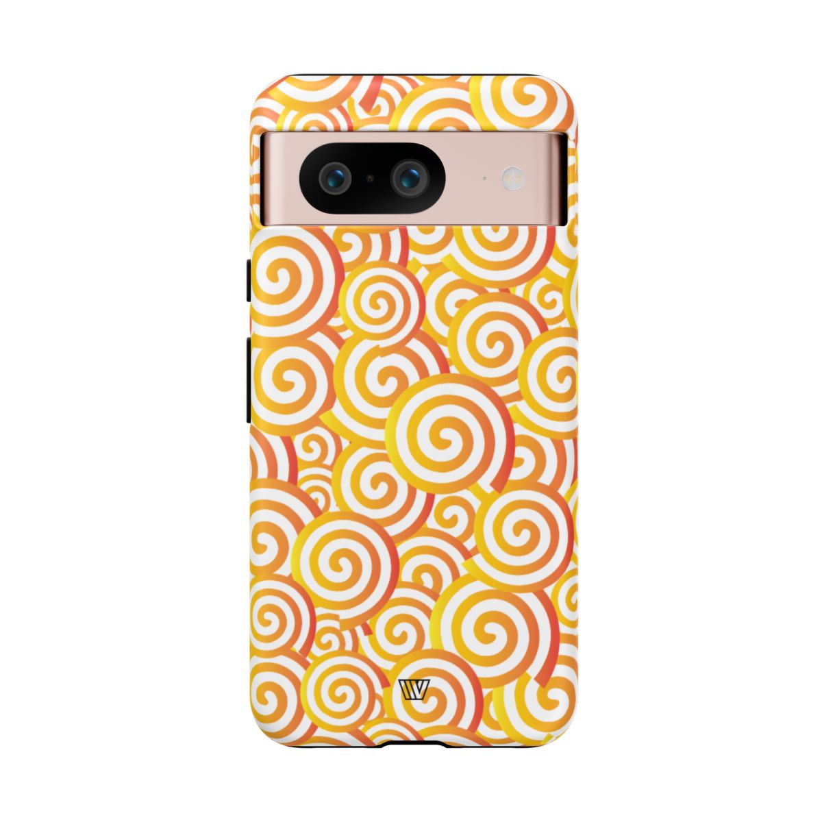 ABSTRACT SPIRAL ORANGE | Tough Phone Case