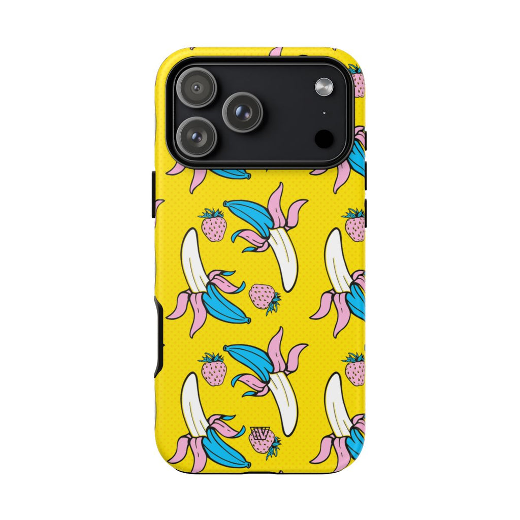 BANANA BERRY BLISS | Tough Phone Case
