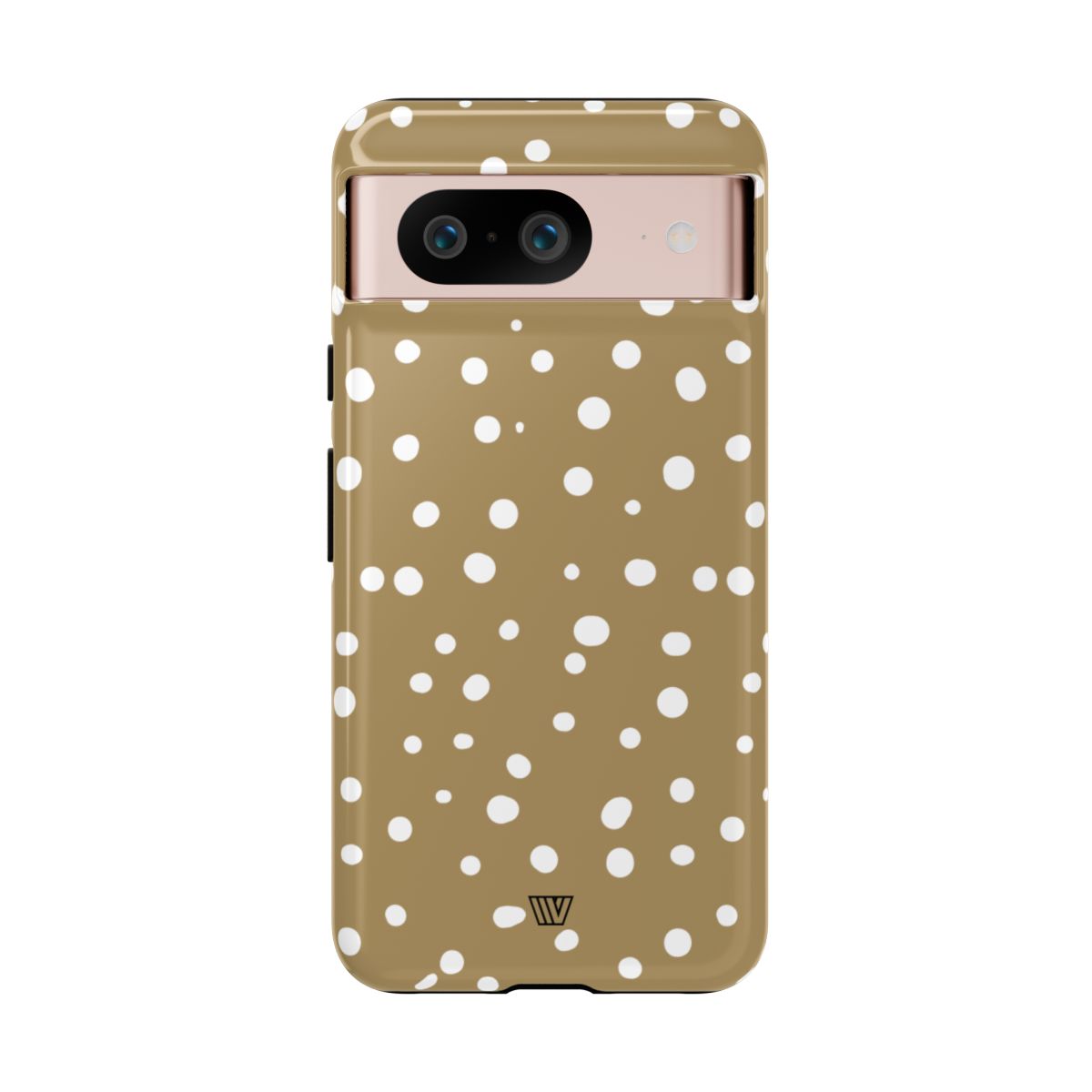 DARK BEIGE DOTS | Tough Phone Case