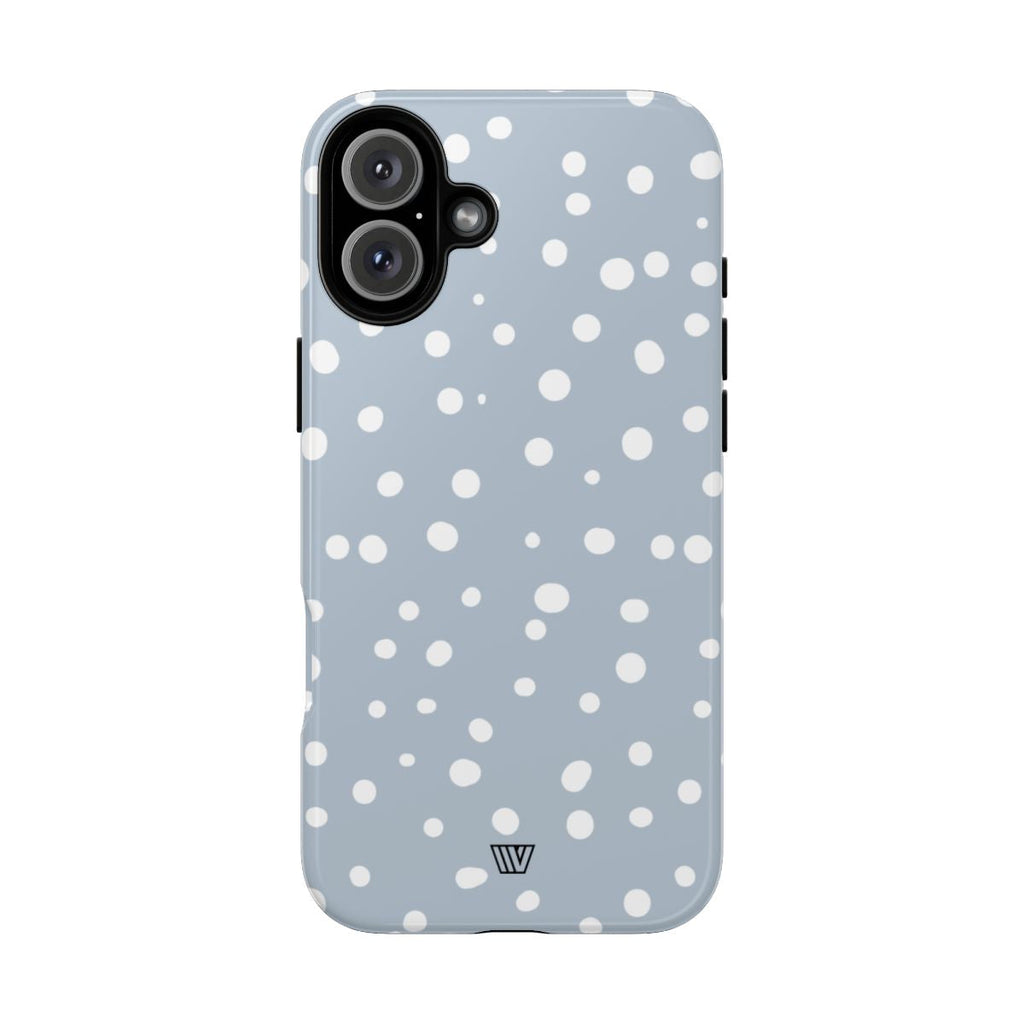 BLUE HAZE DOTS | Tough Phone Case