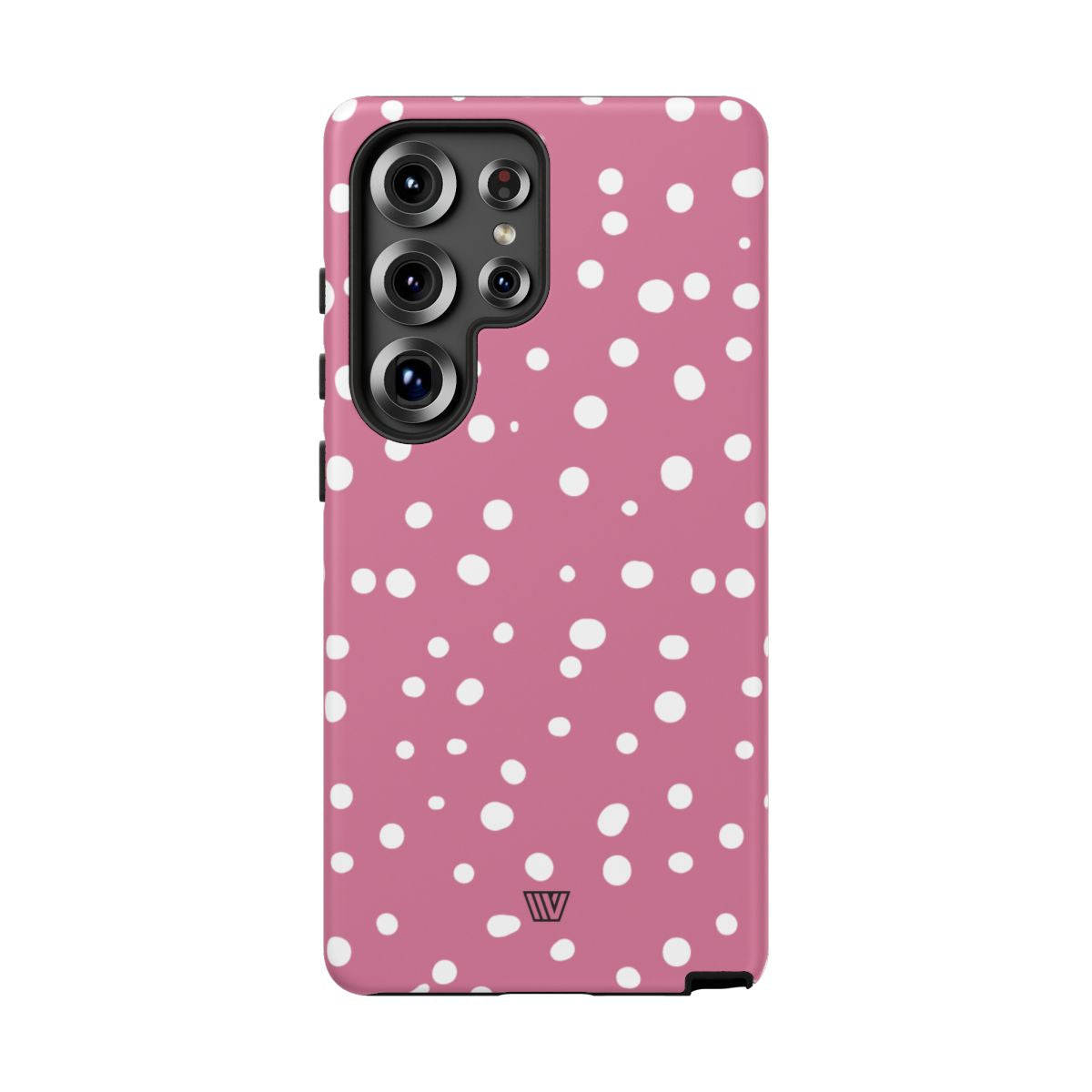 BLUSH RED DOTS | Tough Phone Case