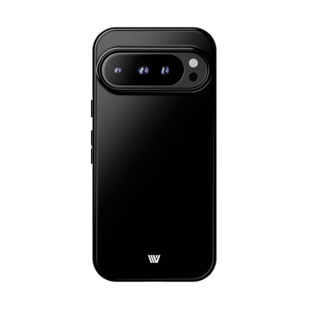 JET BLACK | Tough Phone Case