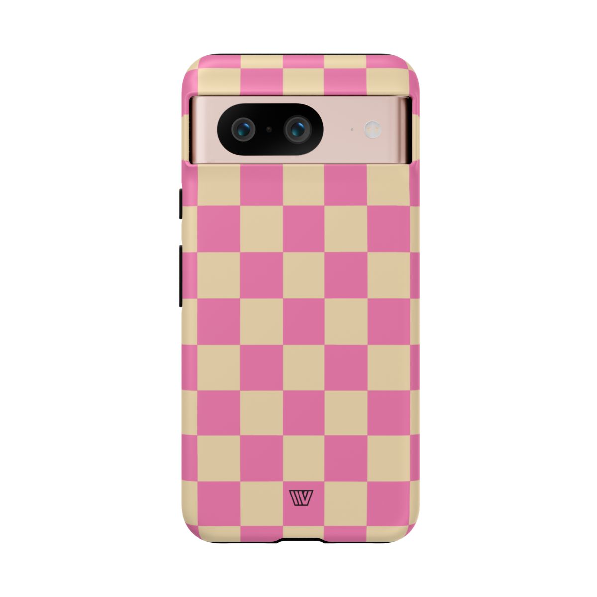 PINK TAN CHECKERBOARD | Tough Phone Case