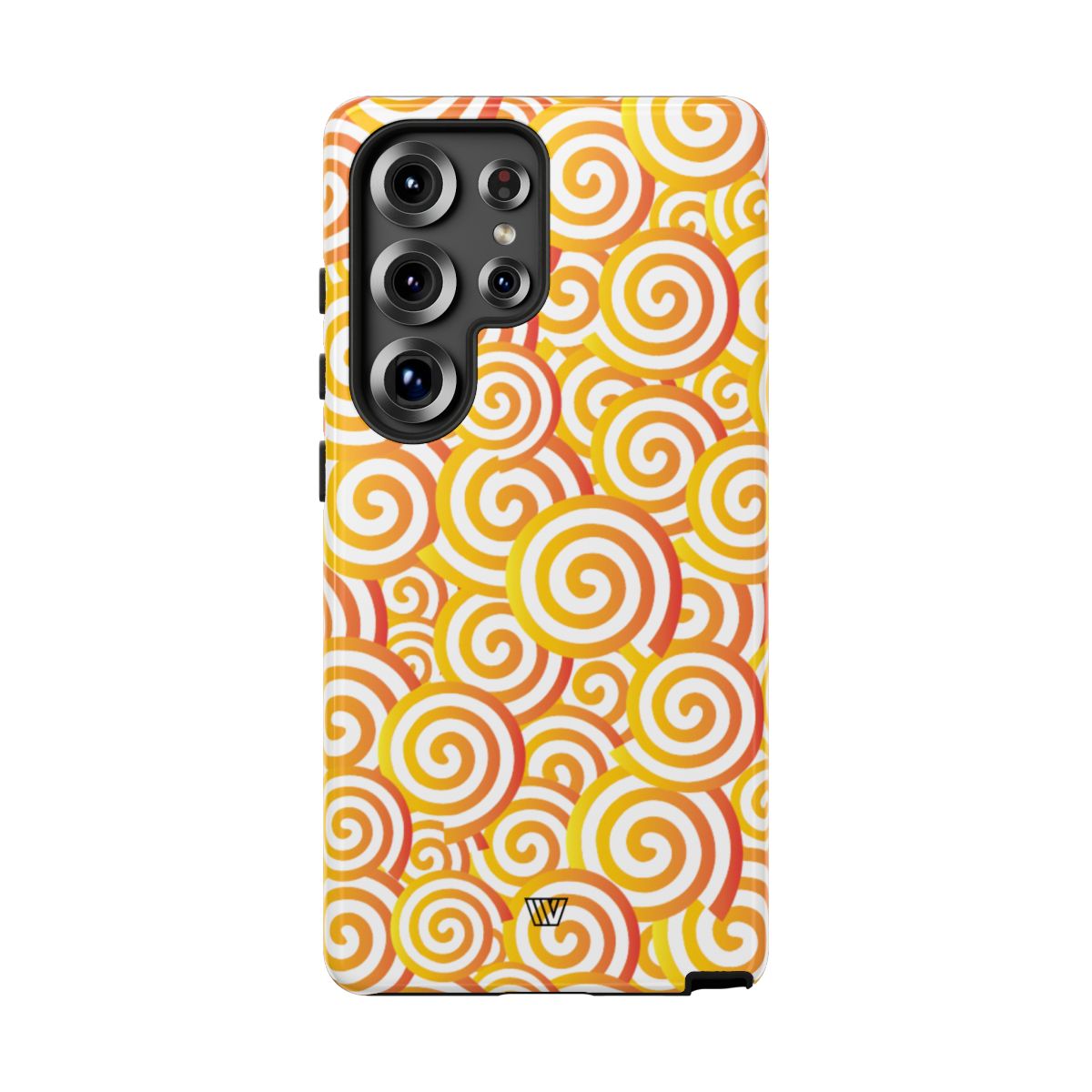 ABSTRACT SPIRAL ORANGE | Tough Phone Case