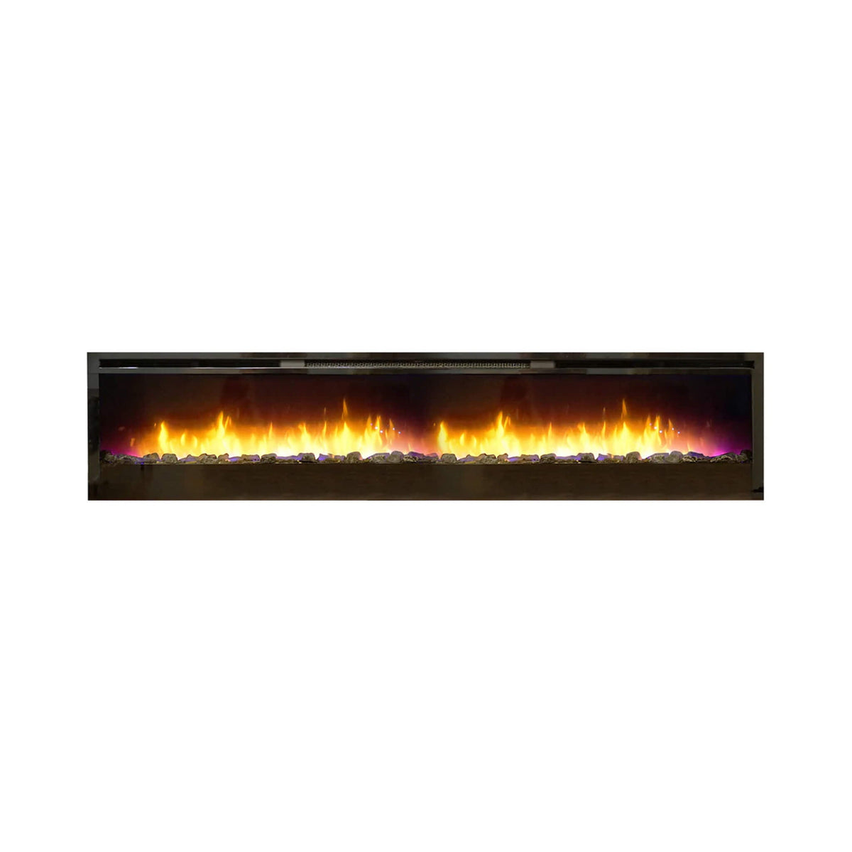White Mountain Hearth (Empire) Nexfire 74-Inch Contemporary Linear Electric Wall Mount Fireplace [EBL74] (SAK14782)